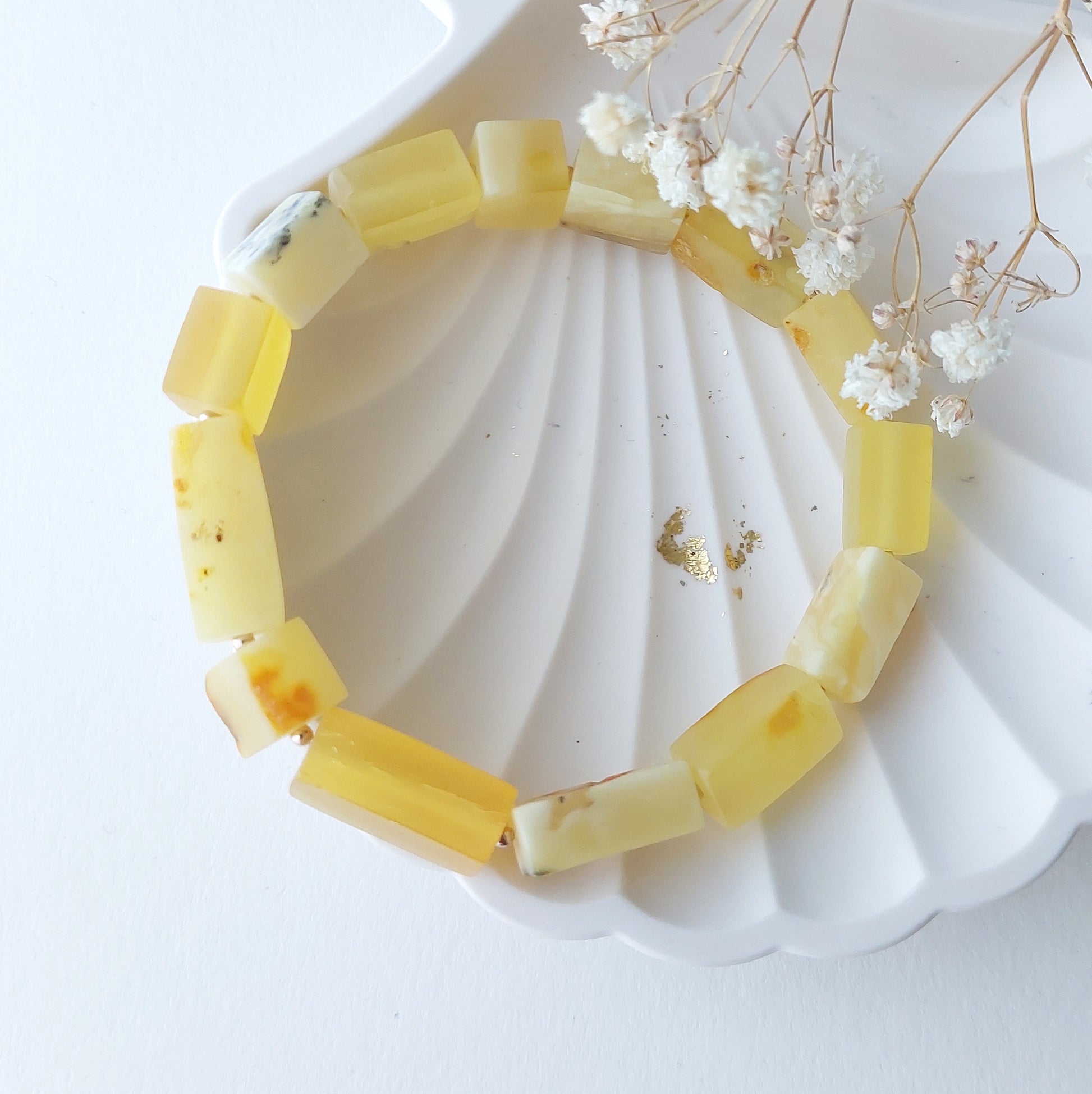 Yellow Baltic Amber Bracelet