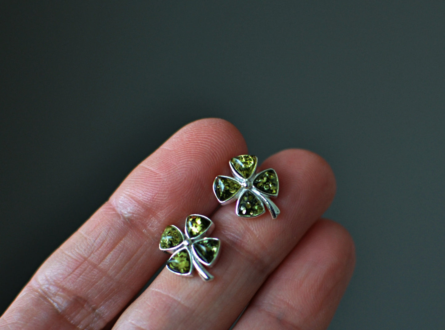 Four Leaf Clover Earrings