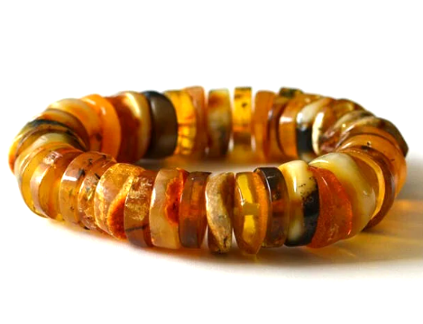 Nature Amber Chunky Bracelet