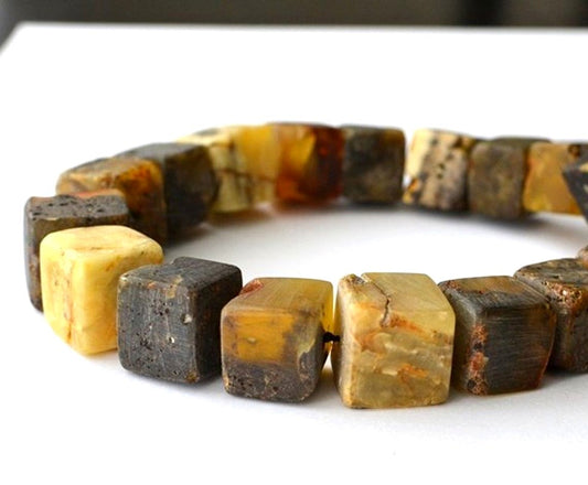 Unique Big Raw Amber Necklace