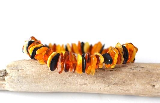 Baltic Amber Raw Bracelet