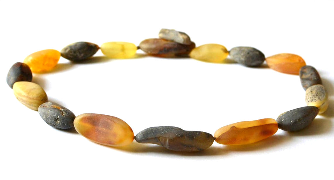 Raw Chunky Amber Necklace