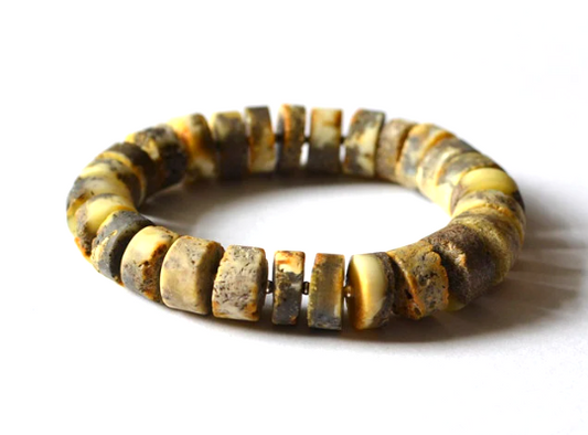 Gemstone Amber Bracelet